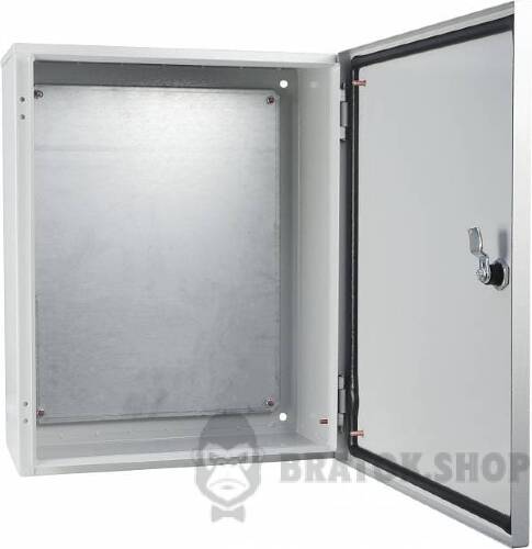 Щит монтажный металевий 50x40x20 ЩМП IP54 УСКО-Укрем UBox A0260020019 зовнішній