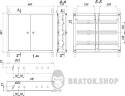 Корпус металлический e.mbox.pro.n.72 IP31 навесной на 72 модуля  p0100207 в Киеве