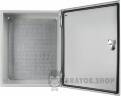 Щит монтажный металевий 50x40x25 ЩМП IP54 УСКО-Укрем UBox A0260020040 зовнішній