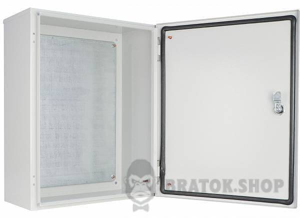 Щит монтажный металевий 50x40x25 ЩМП IP54 УСКО-Укрем UBox A0260020040 зовнішній