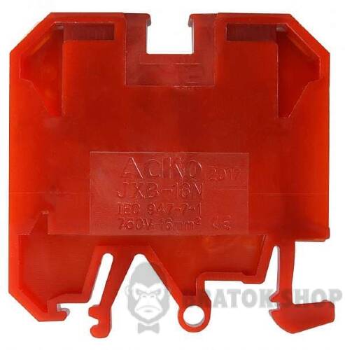 Клемник гвинтовий 76A АСКО-Укрем 16/35 червоний A0130010037