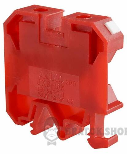 Клемник гвинтовий 76A АСКО-Укрем 16/35 червоний A0130010037