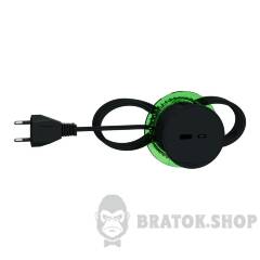 Unica system+, Настільний блок XS з USB типу A та USB типу C, антрацит