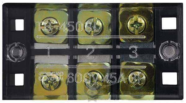 Клемна колодка прохідна 45A/3 АСКО-Укрем TB4503 A0130050017