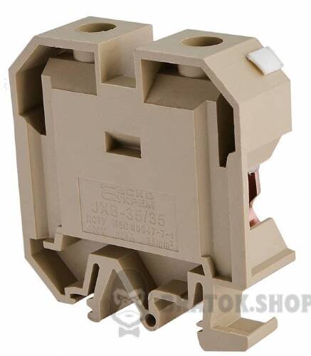 Клемник гвинтовий 125A АСКО-Укрем 35/35 жовтий A0130010021