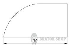 Заглушка e.trunking.terminal.stand.60.40 для короба 60х40мм