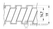 Металорукав e.met.sleeve.stand.sldx.15 оцинкований, сухий (100м) s032021 у Сумах