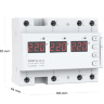 Реле напруги та контролю фаз ZUBR D6 40 red