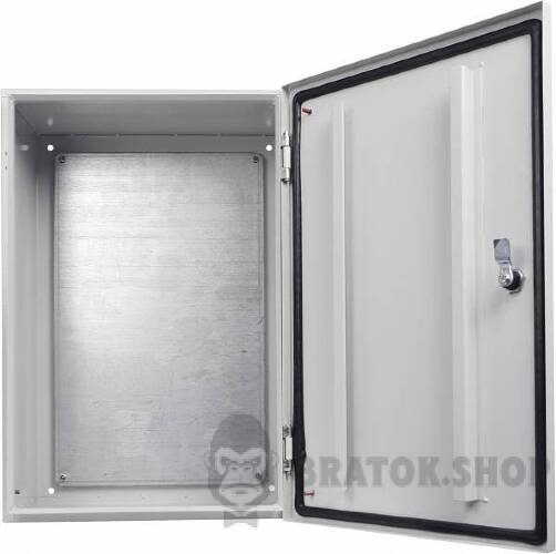 Щит монтажный металевий 60x40x25 ЩМП IP54 УСКО-Укрем UBox A0260020020 зовнішній