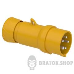 КАБ.ВИЛКА PRATIKA, КОНЕКТОР 16A IP44