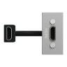 Розетка HDMI, 1 модуль алюміній NU343030 в Киеве