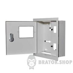 ЯУР-1В-4Э эк., 1-ф. электронный счетчик, 4 мод., встраиваемый IP31 250*250*100
