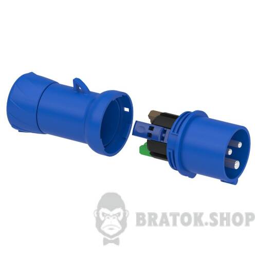 КАБ.ВИЛКА PRATIKA, КОНЕКТОР 16A IP44 PKX16M414 в Киеве