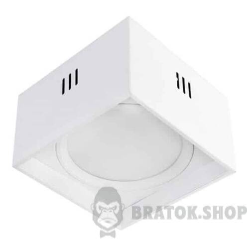 Светильник точечный накладной 15W 4200K квадрат белый Horoz Electric SANDRA-SQ15/XL 016-045-1015-030 в Киеве