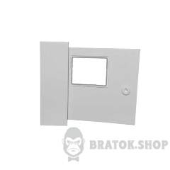 ЯУР-1Н-4Э эк., 1-ф. электронный счетчик, 4 мод., IP31, навесной, 260*245*100