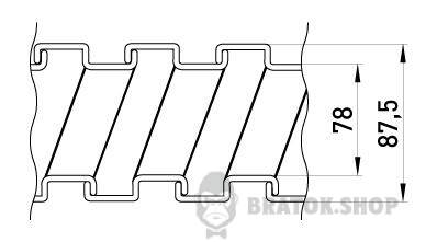 Металорукав e.met.sleeve.stand.sldx.80 оцинкований, сухий (10м) s032045 у Сумах