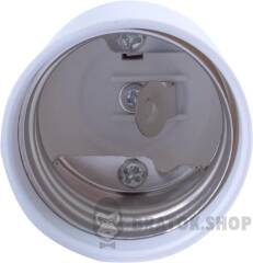 Переходник e.lamp adapter.Е27/Е40.white, из патрона Е27 на Е40, пластиковый