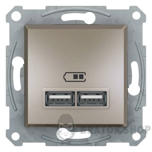 USB РОЗЕТКА 2,1A БРОНЗА ASFORA EPH2700269 у Києві