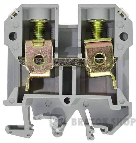 Клемник гвинтовий 125A АСКО-Укрем 35/35 сірий A0130010006