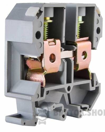 Клемник гвинтовий 125A АСКО-Укрем 35/35 сірий A0130010006