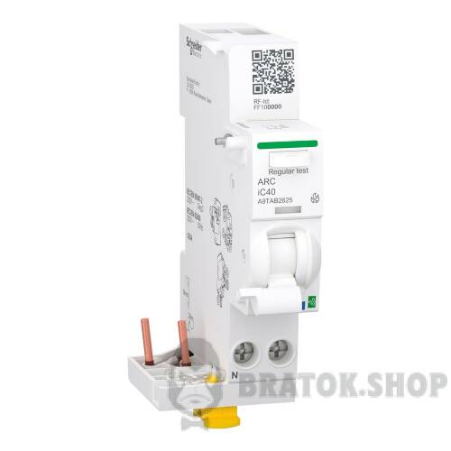 Блок захисту від дугового замикання, Acti9 Active ARC iC40, 1P+N, 25 A A9TAB2625