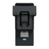 New Unica - 1 x RJ45 socket - 1 m - Cat. 6A - FTP - straight - shutter - anthra NU344854 в Киеве