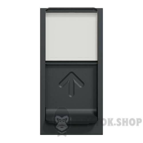 New Unica - 1 x RJ45 socket - 1 m - Cat. 6A - FTP - straight - shutter - anthra NU344854 в Киеве