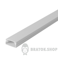Короб пластиковий e.trunking.stand.20.10, 20х10мм, 2м
