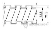 Металорукав e.met.sleeve.stand.sldx.63 оцинкований, сухий (20м) s032044 у Сумах