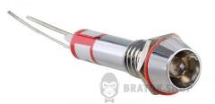 Сигнальна арматура AD22C-6 біла 220V AC