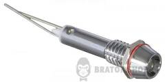 Сигнальна арматура AD22C-6 біла 220V AC