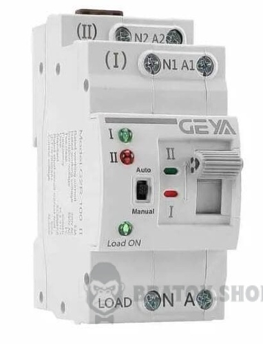 Автомат переключатель ввода резерва 2P 63А GEYA G2R-63