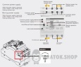 Автомат переключатель ввода резерва 2P 63А GEYA G2R-63