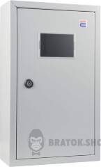 Корпус обліку металевий 12 модулів 1фл, навісний IP31, серії UBox