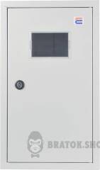 Корпус обліку металевий 12 модулів 1фл, навісний IP31, серії UBox