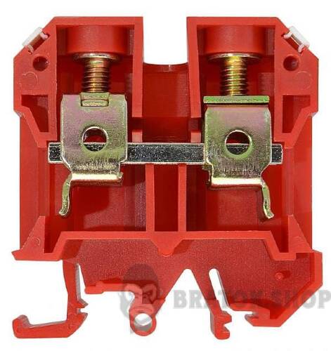 Клемник гвинтовий 125A АСКО-Укрем 35/35 червоний A0130010038