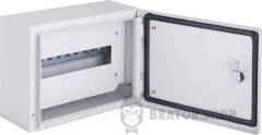 Корпус металлический e.mbox.pro.n.12 IP54 навесной на 12 модулей