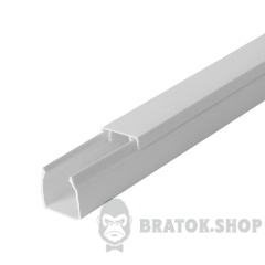 Короб пластиковий e.trunking.stand.16.16, 16х16мм, 2м