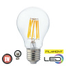 Лампа светодиодная филаментная LED E27 A60 8W 2700K Horoz Electric FILAMENT GLOBE (001-015-0008-010) в Сумах