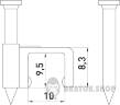 Скоба плоска e.fcc.stand.10 (100шт) s013007 у Києві