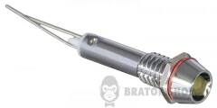 Сигнальна арматура AD22C-6 жовта 220V AC