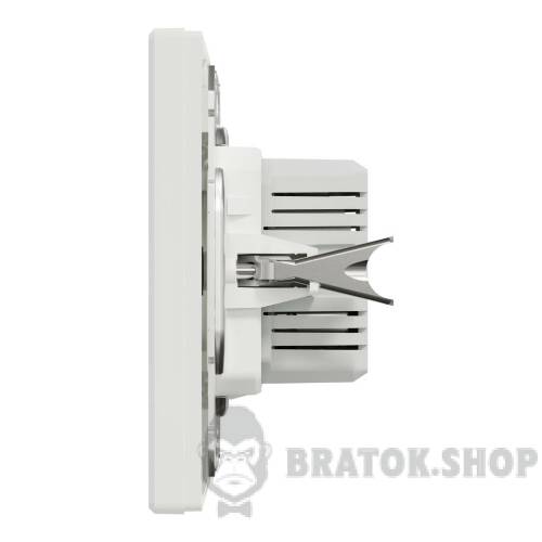 USB розетка тип А+С 2,4 А або 2 х 1,2 А біла Asfora EPH2700321 у Києві