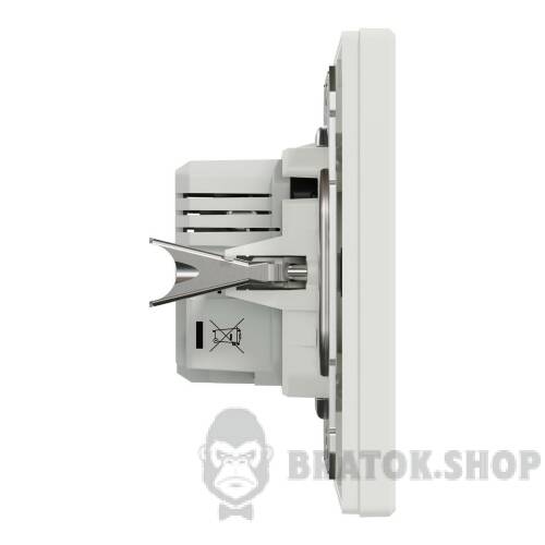 USB розетка тип А+С 2,4 А або 2 х 1,2 А біла Asfora EPH2700321 у Києві