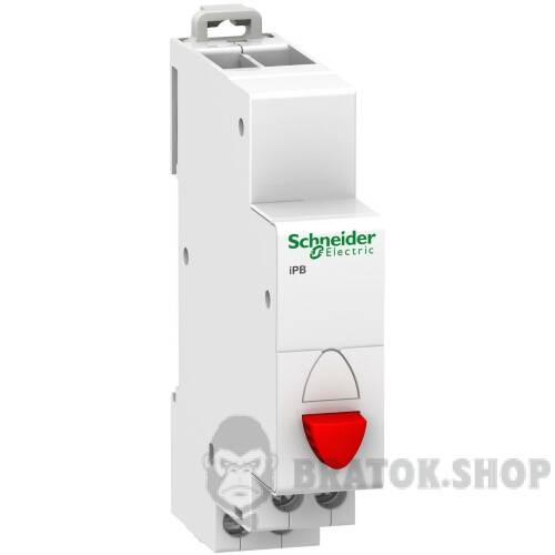 Acti9 iPB, 1НЗ, кнопка червона A9E18031