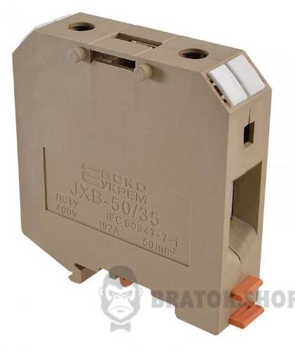 Клемник гвинтовий 192A АСКО-Укрем 50/35 жовтий A0130010028