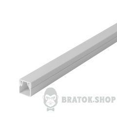 Короб пластиковий e.trunking.stand.12.12, 12х12мм, 2м
