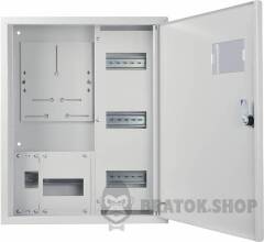 Корпус обліку металевий 27 модулів 3фл, навісний IP31, серії UBox