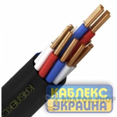 Кабель КВВГ нг 4х4 мм² 0,66 кВ KABLEX UKRAINE (KUc21-244)