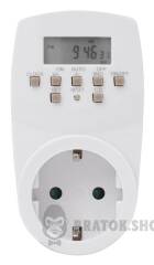 Реле времени электронное розеточное e.control.t13