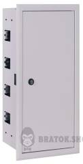 Корпус металлический e.mbox.pro.w.48 IP31 встроен на 48 модулей